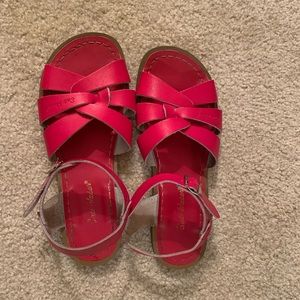 Women’s Red Original Saltwater Sandals